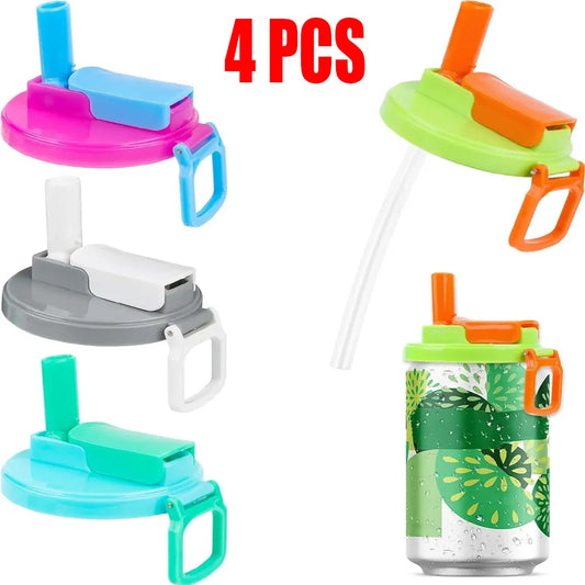 Colorful Sip-Top Can Covers